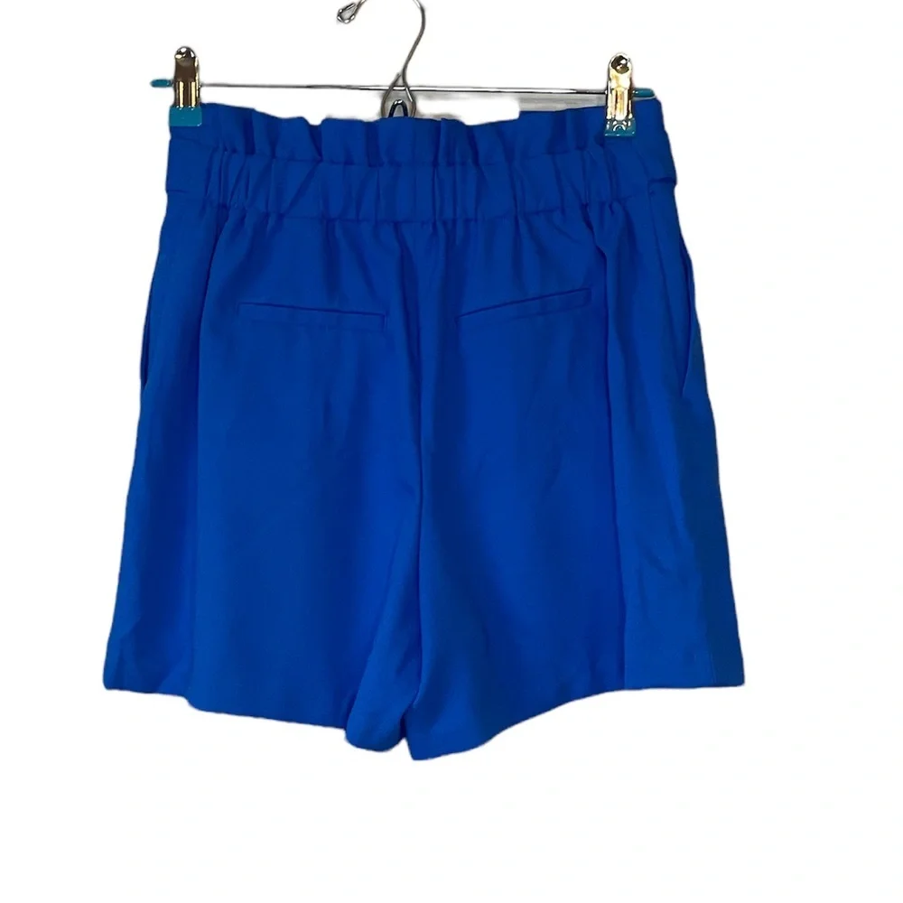 Banana Republic Cobalt Blue High Rise Paperbag Shorts Size 2